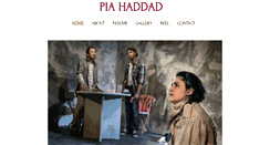 Desktop Screenshot of piahaddad.com